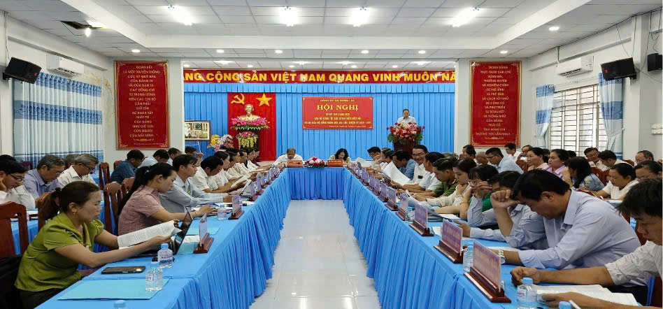 Đảng ủy xã Song Lộc tổ chức Hội nghị sơ kết tình hình thực hiện nhiệm vụ quý I năm 2026, gắn với tổng kết công tác bầu cử đại biểu Quốc hội khóa XVI và đại biểu Hội đồng nhân dân các cấp, nhiệm kỳ 2026 –2031.