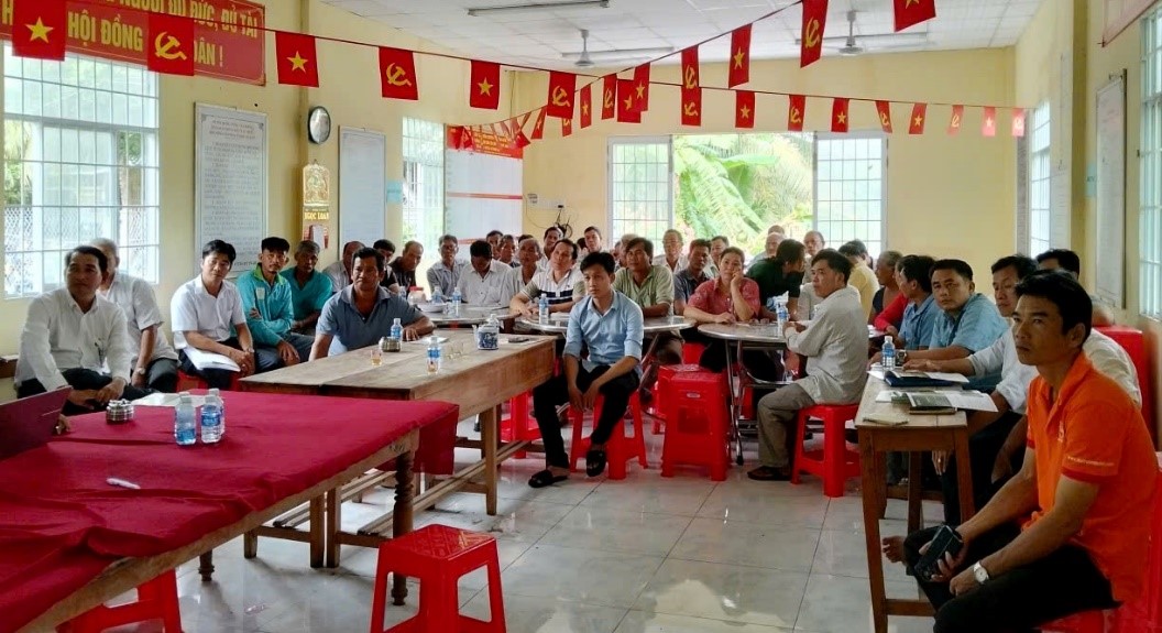 Tập huấn kỹ thuật trồng và chăm sóc chanh không hạt theo hướng xuất khẩu tại xã Song Lộc