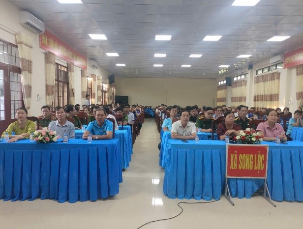 Xã Song Lộc hưởng ứng tháng hành động phòng, chống ma túy năm 2026